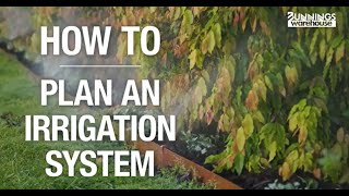 How to plan an irrigation system  Bunnings Warehouse [upl. by Ennayhc]