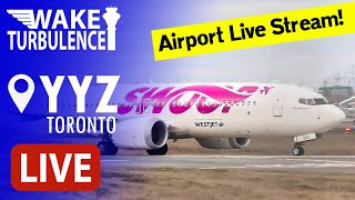 🔴LIVE Toronto Pearson Airport Plane Spotting ️✈️ CYYZ Live Stream Good Friday [upl. by Sifan]