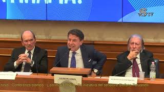 CONTE INTERVIENE ALLEVENTO IN SENATO quotQUALE ANTIMAFIAquot [upl. by Iney]