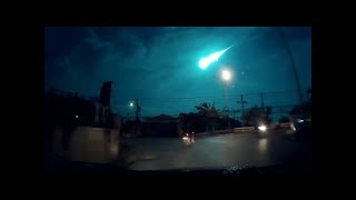 10 Grabaciones de Meteoritos cayendo en la Tierra [upl. by Haianeb]