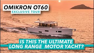 EXCLUSIVE The ultimate long range motor yacht  Omikron OT60 tour  Motor Boat amp Yachting [upl. by Ynneb]