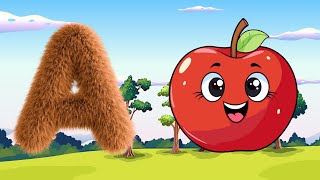 A Apple Song  Inspired By ABC song Gracies Corner  Nursery Rhymes  Kids Songs 84 [upl. by Pax314]