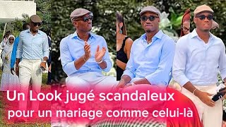 La tenue de Didier Drogba fait Jaser au mariage de Kerozen [upl. by Estrella931]