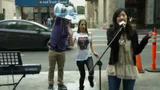 Glub Glub Water Dance Behind the Scenes Youtube Prank  Lauren Francesca [upl. by Ingraham667]