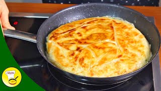 Schnelles PfannenBörek mit Filoteig amp Käsefüllung  Extrem lecker 😋 amp einfach Canans Rezepte [upl. by Alwyn]