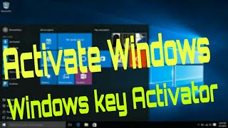 KMS Windows Activator via KMSpico Windows MS office amp more Activate all versions [upl. by Yebloc]