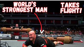 Worlds Strongest Man Takes FLIGHT [upl. by Yarrum]