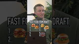 Fast Food Item Draft Vs THE RIZZLER Who Won shorts draft fastfood chickfila therizzler [upl. by Ididn]