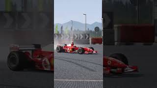 Which Car Takes the Lead Ferrari F2004 vs Toyota Supra MKIV [upl. by Anirtak]