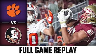 Clemson vs Florida State Full Game Replay  2024 ACC Football [upl. by Thaine]