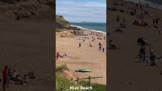 Burton Bradstock Hive Beach on the Dorset Jurassic Coast [upl. by Ydnyl971]