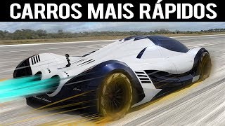 OS CARROS MAIS RÁPIDOS DO MUNDO [upl. by Timus]