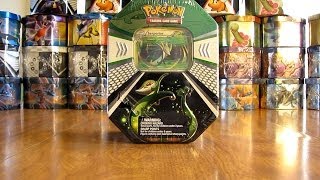 30 Pokemon Tin Opening Serperior Promo [upl. by Ardnola34]