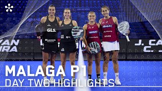 Premier Padel Andalucía Málaga P1 Highlights day 1 women [upl. by Nairrod]