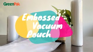 How to use Embossed vacuum pouch to storage food？ [upl. by Maharba]