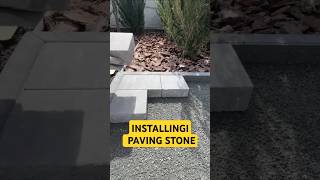 Learn How to Install Paving Stones diy shortvideo shorts shortviralvideo viralshorts viral [upl. by Lehcyar]