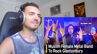 Muslim Female Metal Band VoB First Indonesians To Play Glastonbury  TaiwanPlus News Reaction [upl. by Adriel]