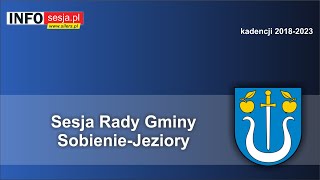 Gmina Sobienie Jeziory – transmisja na żywo [upl. by Yennor]