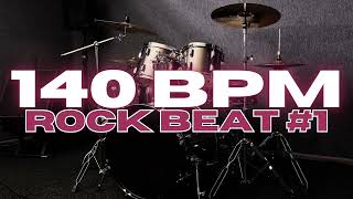 140 BPM  Rock Drum Beat  Loop 1 [upl. by Katha]