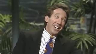 Tim Allen 1st Appearance on Carson  Stand Up Comedy  Interview 1991 [upl. by Nosiaj]