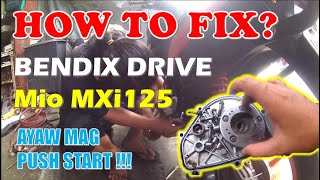 Vlog 12  How to fix Bendix Drive  Yamaha MXi 125  Master Kenworks  Ninong Arn [upl. by Jump]