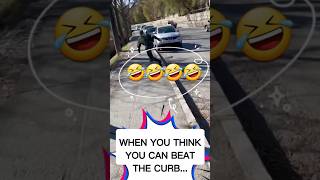 Funny moment with a Man vs Curb Epic Sidewalk Fall [upl. by Wang717]