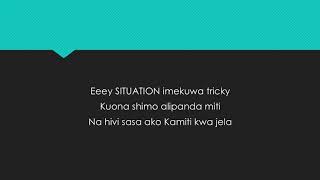 Nviiri the Stoyteller  Pombe Sigara Lyrics [upl. by Airuam]