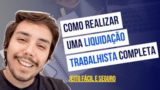 Como calcular uma liquidação Trabalhista o passo a passo [upl. by Bastien]