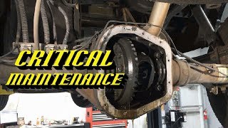 Ford 88quot 975quot 1025quot Rear Differential Service Fluid Change Procedure [upl. by Esma857]