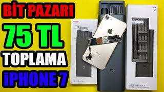 75 TL ye Alınan Bit Pazarı iPhone 7 Nasıl Kendin Yaparsın [upl. by Nodla]