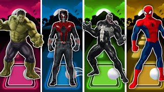 Marvel Venom Cartoon 🆚 Ironman 🆚 Spiderman🆚 Hulk🆚 Miles Morales💥💫 Who Is Stronger 💪⁉️ [upl. by Hultgren89]