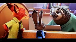 Zootopia Sloth Scene [upl. by Enisamoht]