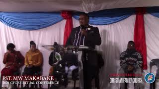 Spiritual Conference  PST MW MAKABANE [upl. by Tega]