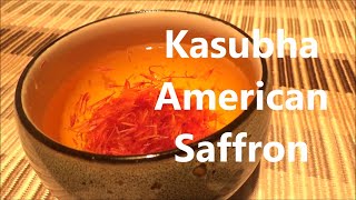 KasubhaAmerican SaffronSafflower Tea [upl. by Virginia]