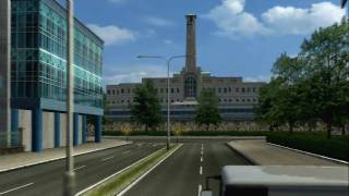 UK Truck Simulator official game trailer [upl. by Anihtyc]