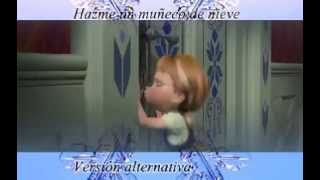 FROZEN Hazme un muñeco de nieve PARODIA [upl. by Phenice]