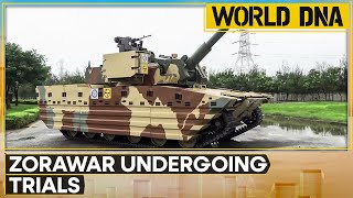 Zorawar the light tank that can give India edge over China at LAC  WION News [upl. by Eilata]