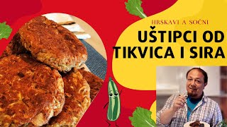 Uštipci od Tikvica i Sira  hrskavi a sočni [upl. by Airotkciv]