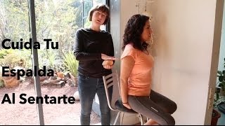 Cómo Cuidar Una Hernia De Disco Aprendiendo A Sentarse Correctamente Con Pilates  CENTRO DE PODER [upl. by Lesak952]