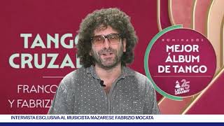 INTERVISTA ESCLUSIVA AL MUSICISTA MAZARESE FABRIZIO MOCATA [upl. by Arrais286]