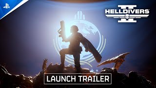 Helldivers 2 quotCOMIENZA LA LUCHA POR LA LIBERTADquot  Tráiler de LANZAMIENTO  PlayStation España [upl. by Quita]