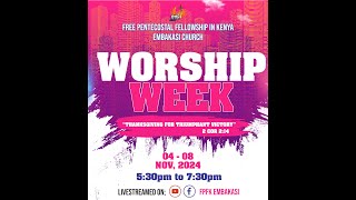 Worship Week Day Five 8th Nov 2024 [upl. by Eseilanna]