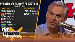 Colin Cowherd predicts which NFL teams are playoff bound this season  NFL  THE HERD [upl. by Archaimbaud]