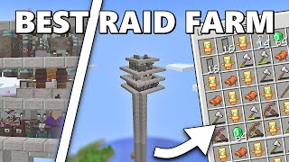 BEST FARM TO GET TOTEM AND EMERALDS  EASY RAID FARM OF Minecraft 120  Tutorial How to [upl. by Nickles375]