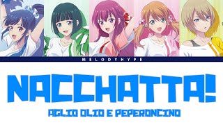 Megami no Cafe Terrace Season 2 Ending Full 『Nacchatta』by Aglio Olio e Peperoncino Lyrics [upl. by Odravde282]