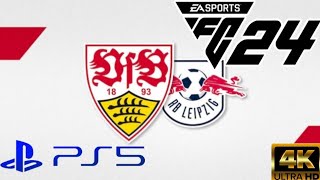 FC 24  VfB Stuttgart Vs RB Leipzig  Bundesliga PS5 4K60 [upl. by Fahland36]