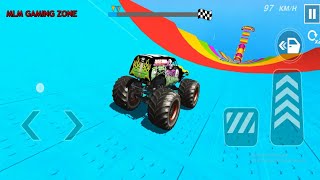 Monster Truck Stunt Car Games Gt Impossible Stunts Car Games  Android Gameplay 147 [upl. by Gauthier]