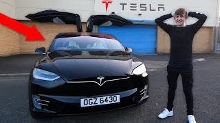 Kid Buys £100000 DREAM CAR Tesla Model X [upl. by Los]