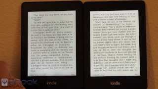 Kindle Paperwhite 2 vs Paperwhite 1 Comparison [upl. by Harlen]