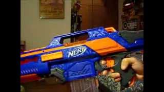 Nerf Rapidstrike CS18 Review [upl. by Anaeel936]